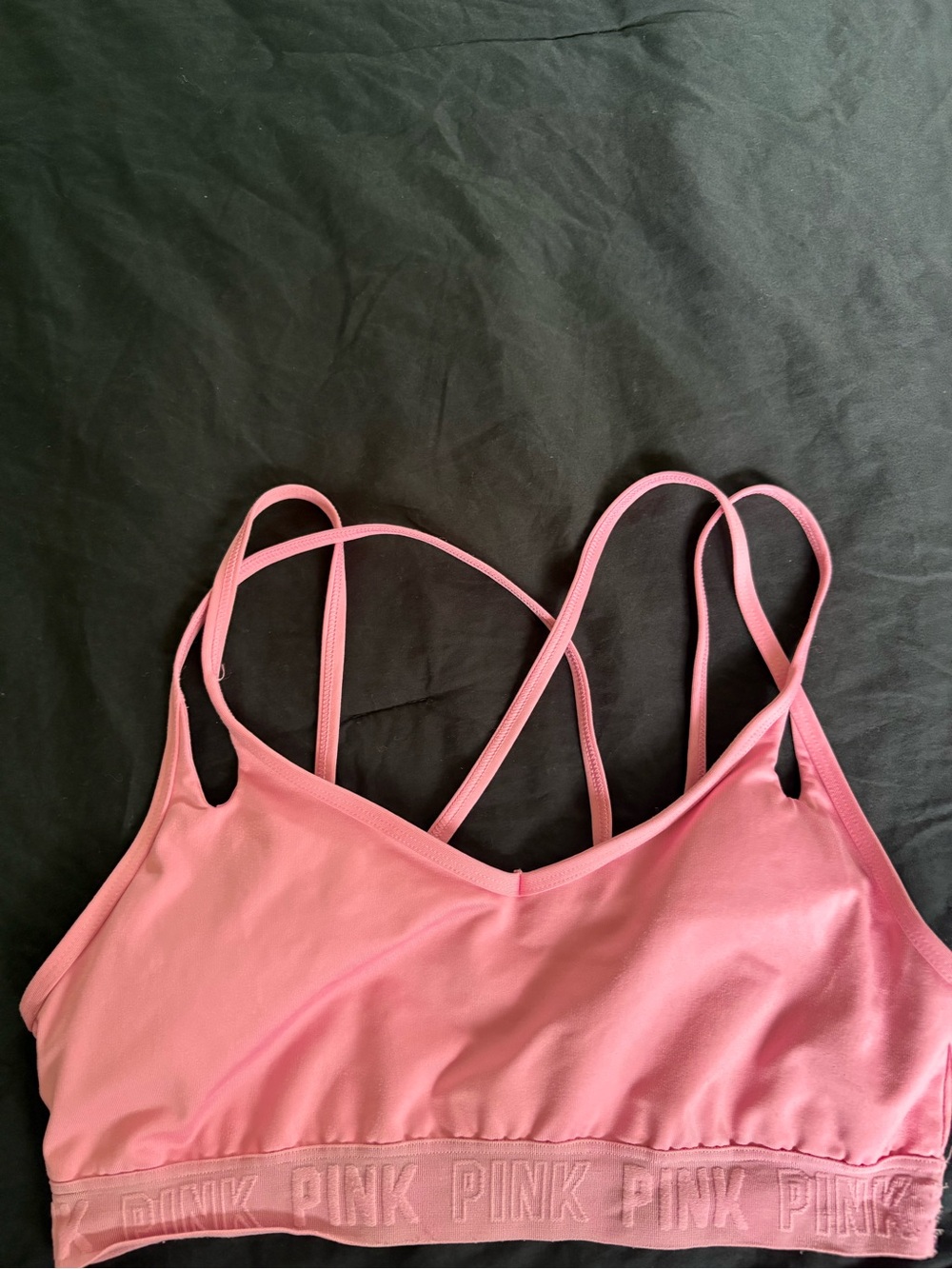 PINK Victoria's Secret Pink Strappy Sports Bra